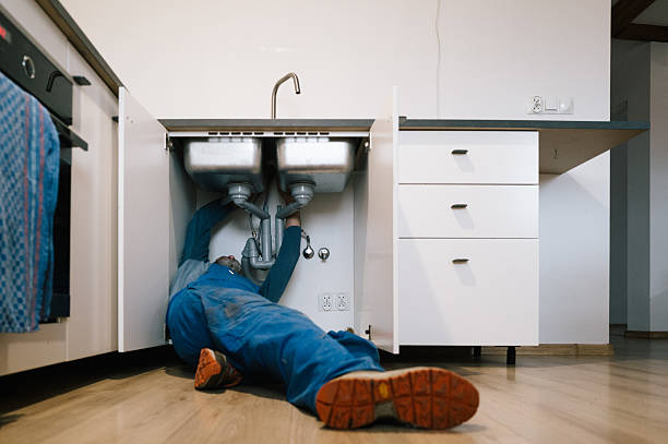 Professional Drain Cleaning technician working in Ramsey, NJ